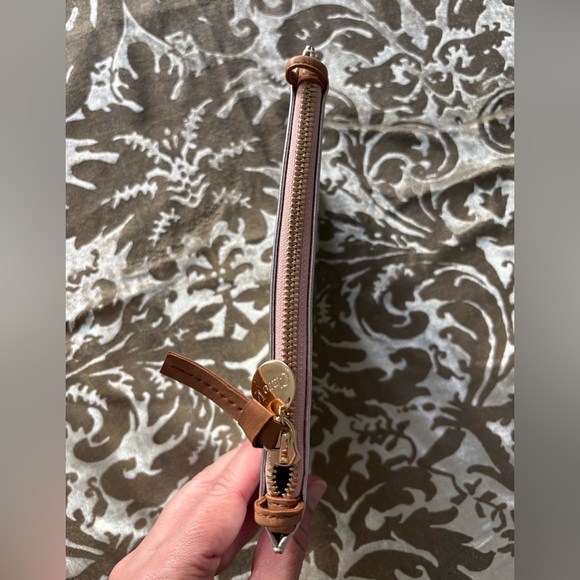 Clare V. Margot Wallet Clutch w/ Tabs Metallic Silver - Picture 7 of 9